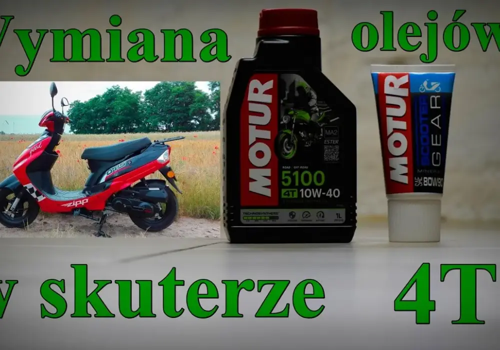 Wymiana oleju w skuterze 4t co ile? Sprawdź, by uniknąć problemów