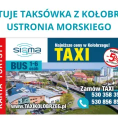 Ile kosztuje taxi z Kołobrzegu do Ustronia Morskiego? Sprawdź ceny!