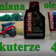 Wymiana oleju w skuterze 4t co ile? Sprawdź, by uniknąć problemów