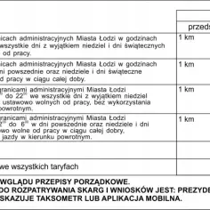 Ile kosztuje taxi w Łodzi? Sprawdź ceny i uniknij nieprzyjemnych niespodzianek