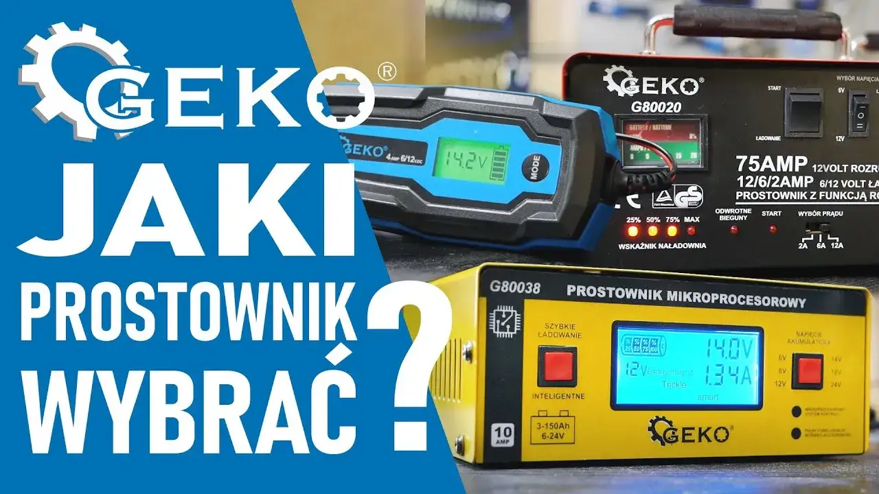 Zdjęcie Jaki prostownik do akumulatora żelowego? Wybierz najlepszy model dla siebie