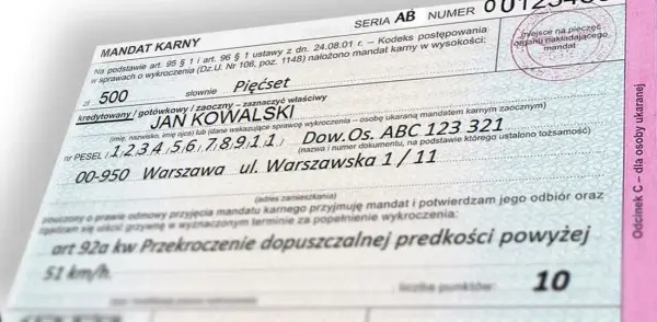Co to jest mandat karny i jakie mogą być jego konsekwencje?